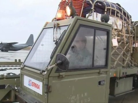 Haïti : organisation des secours militaires français