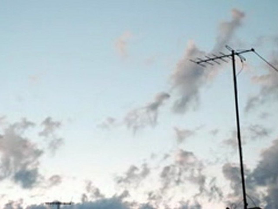 Amanecer con nubes en Stop Motion