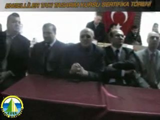 ENGELLİLER TAKI TASARIM SERTİFİKA TÖRENİ