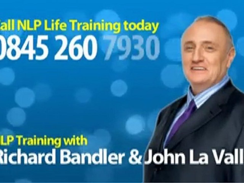 Why learn NLP from Richard Bandler the Co-creator in 30Sec