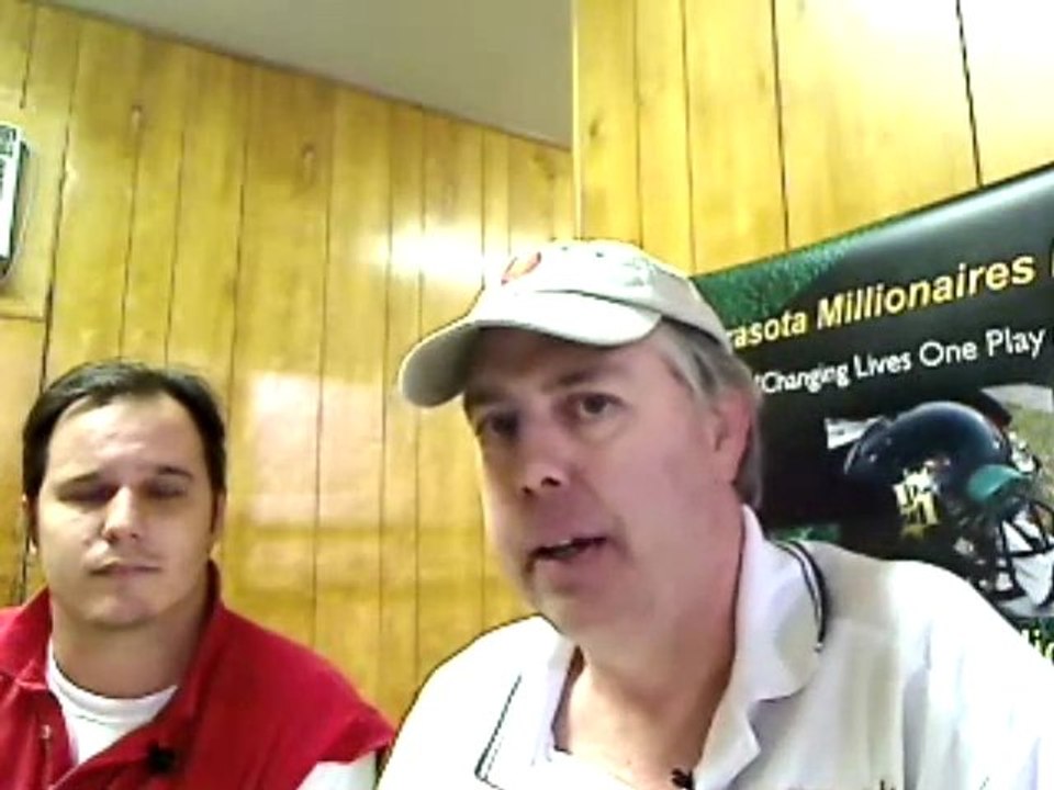 Sarasota Millionaires vs. St. Pete Sharks Football Postgame