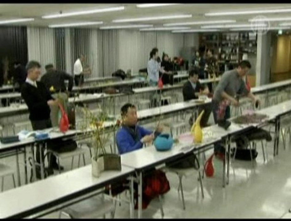 Japanese Men Prune Anxieties into Art