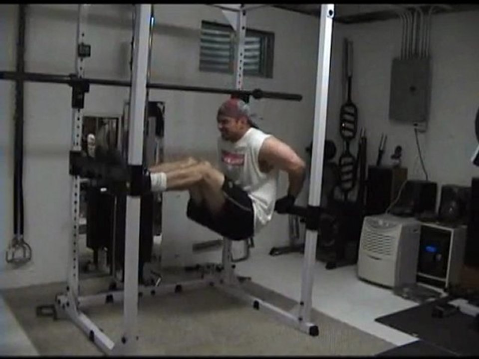 Power Rack Bench Dips - Double Trouble For Triceps!