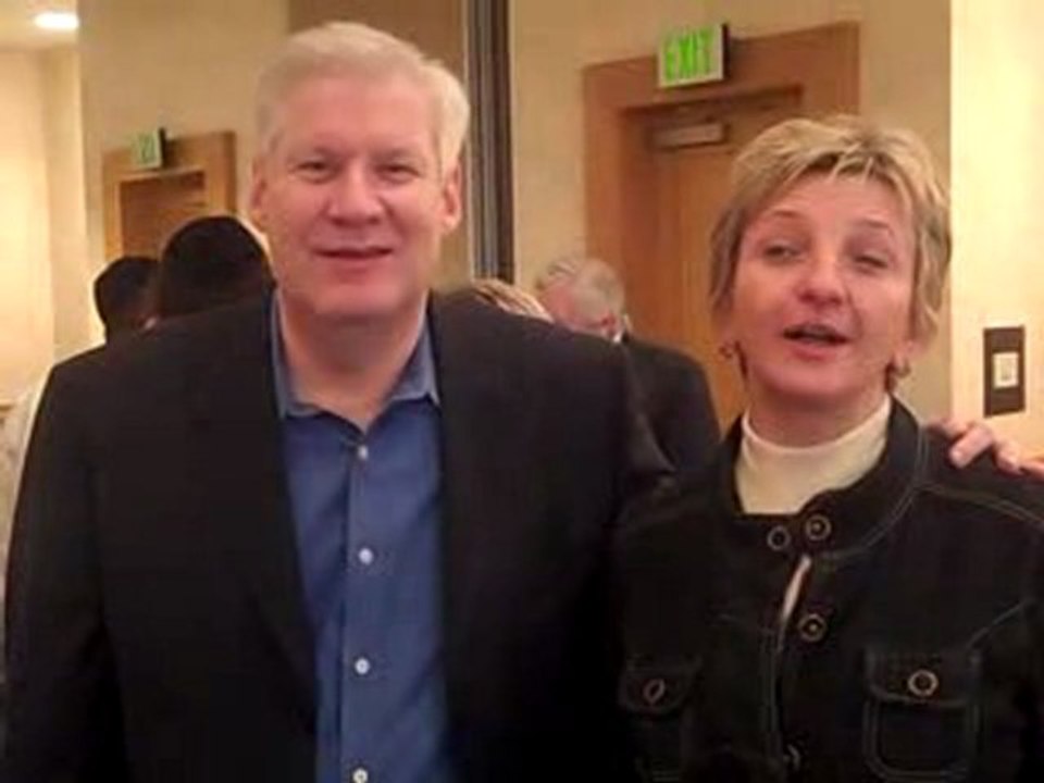 Yolanda Russo and Bill Glazer at OutrageousAcademy