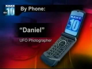 TV news: UFO Photographed In Wichita Kansas