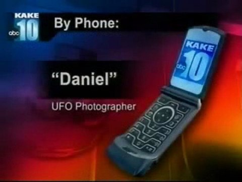 TV news: UFO Photographed In Wichita Kansas