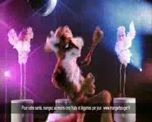 Publicité Daddy - Le Renard et la Poule