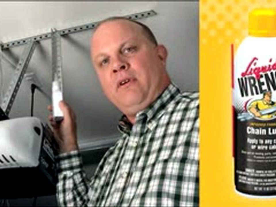 How to Lubricate a Garage Door with Liquid Wrench
