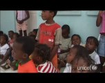 Haiti de l'eau pour les orphelinats