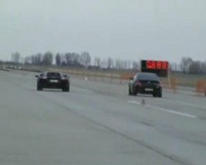 run Lamborghini Murcielago vs BMW M6
