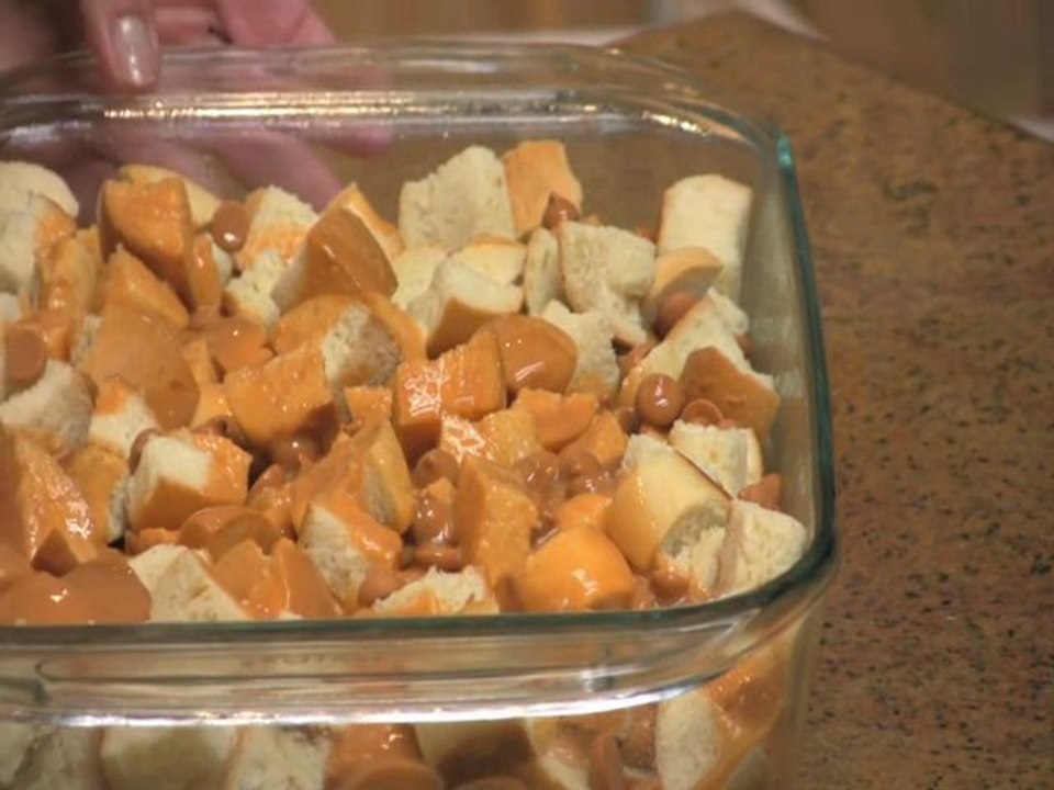 Butterscotch Pecan Bread Pudding