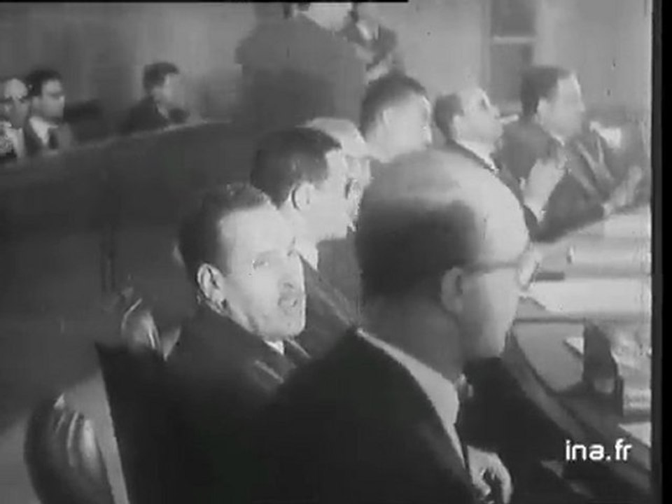 Représentants Maghreb arabe TANGER1958 اجتماع المغرب العربي