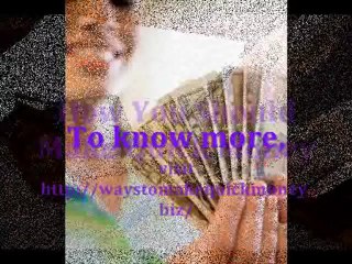 Ways to Make Quick Money