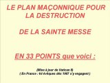 PLAN MAÇONNIQUE CONTRE L'ÉGLISE CATHOLIQUE »