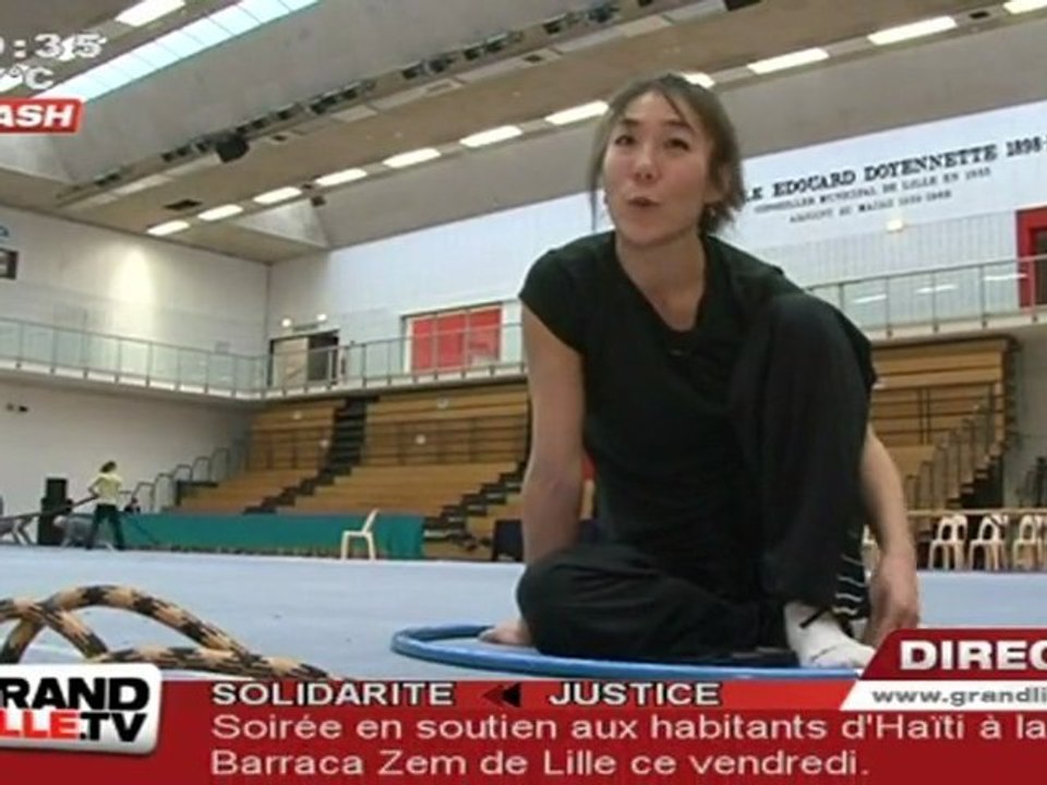 Championnat de France de GRS au palais des sports de Lille