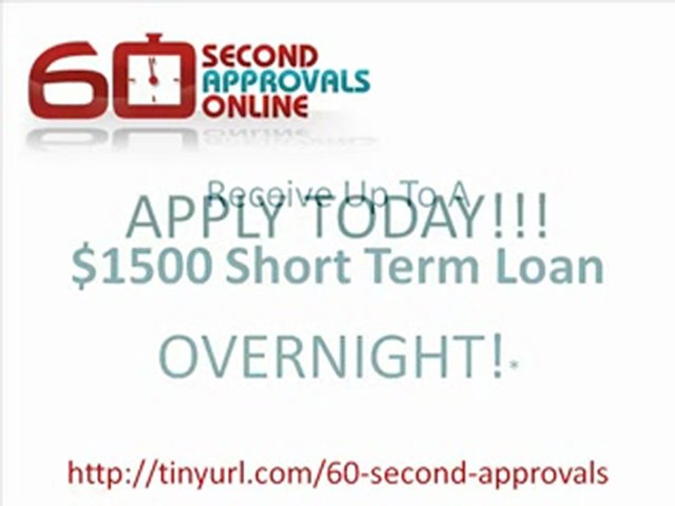60 Second Approvals - Get Cash Fast