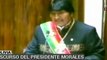 Evo Morales saluda a las cancillerías de Chile y Bolivia