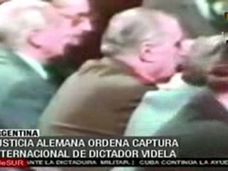Alemania ordena captura internacional a Jorge Videla