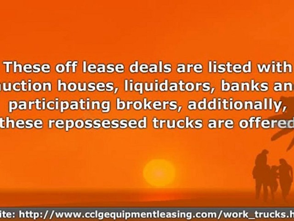 Work Trucks, New and Used, Are For Sale, Canada, With Canadi