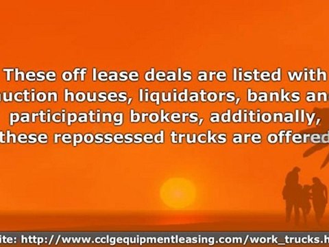 Work Trucks, New and Used, Are For Sale, Canada, With Canadi