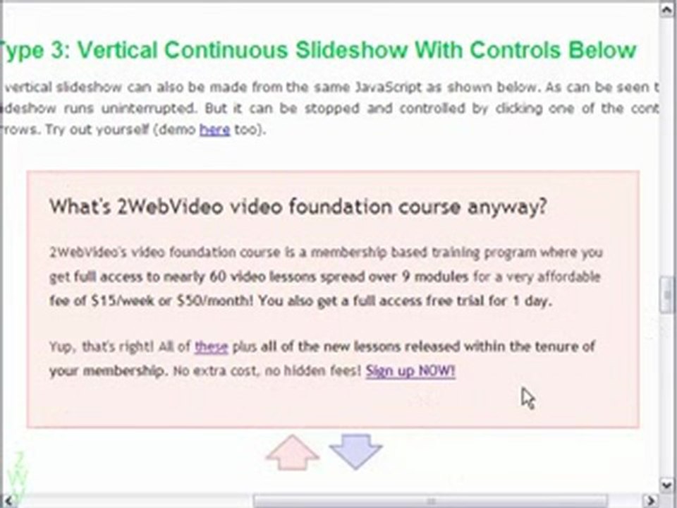 Free HTML For 3 Slideshows With Same jQuery