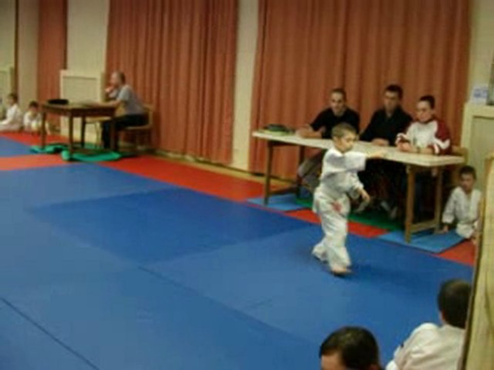 kata de téo pour le passage de la ceinture jaune