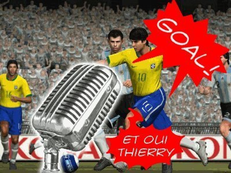 Detente - Commentaire Sportif sur PES - MexiTV