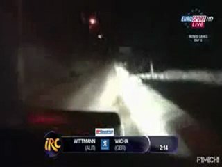 IRC Monte Carlo 2010 Franz Wittman crash