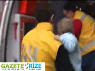 miniklerin yangından kurtulma anı