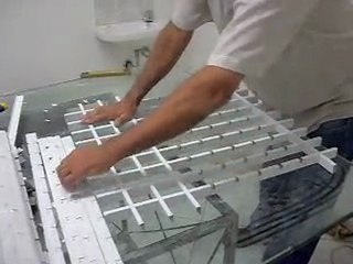 FORRO COLMEIA - METALLINE MONTAGEM DE MODULOS