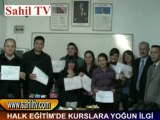 HALK EĞİTİM'DE KURSLARA YOĞUN İLGİ