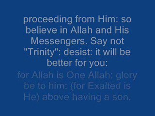 jessu n'était qu'un messager