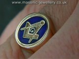 Gold Masonic ring DAJ118