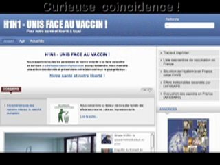 Censure du site unisfaceauvaccin.org ? Dechavanne H1N1