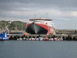 Salida del ferry