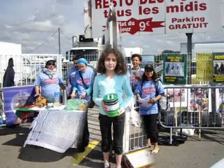 photo des actions de Résistance Palestine