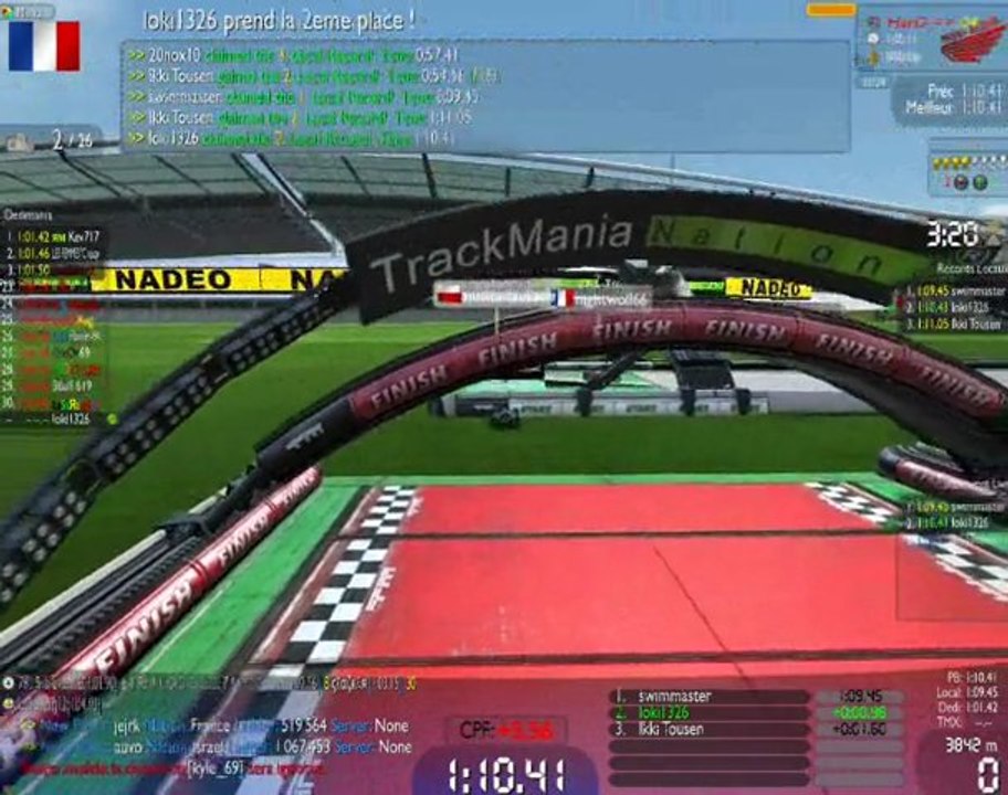 Vidéotest Track Mania Nation Forever