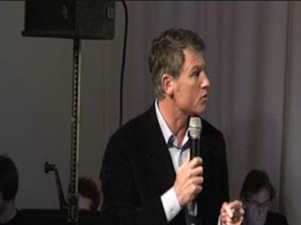 Vincent Peillon Débat sur les Institutions La Bellevilloise
