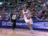 Andrei Kirilenko steals the pass and finishes with a slam du