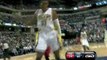 Danny Granger steals the ball and finishes with a huge slam