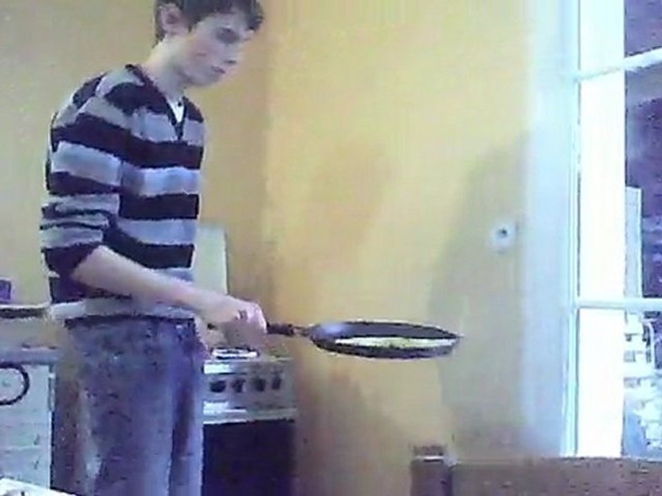 Acrobatie de crêpes !