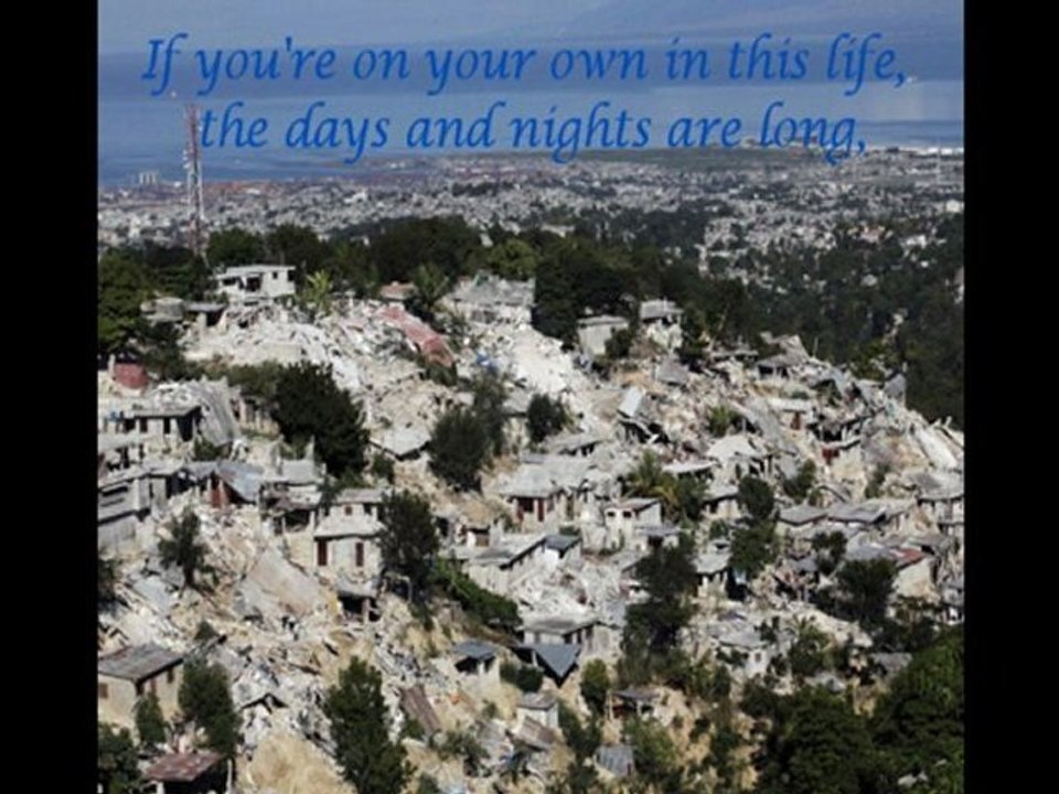 Tribute To Haiti - With REM Everybody Hurts + Lyrics