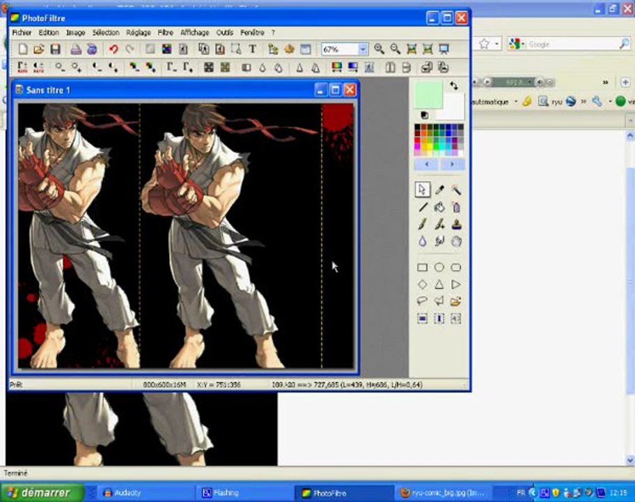 tuto photofiltre banniere