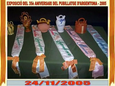 Exposició 35è aniversari del Pubillatge d´Argentona