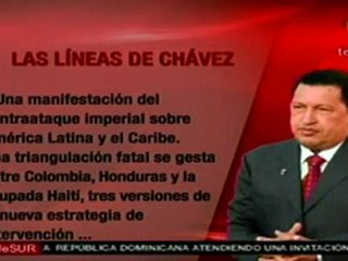 EEUU agrede a Haití y AL con sus tropas: Chávez