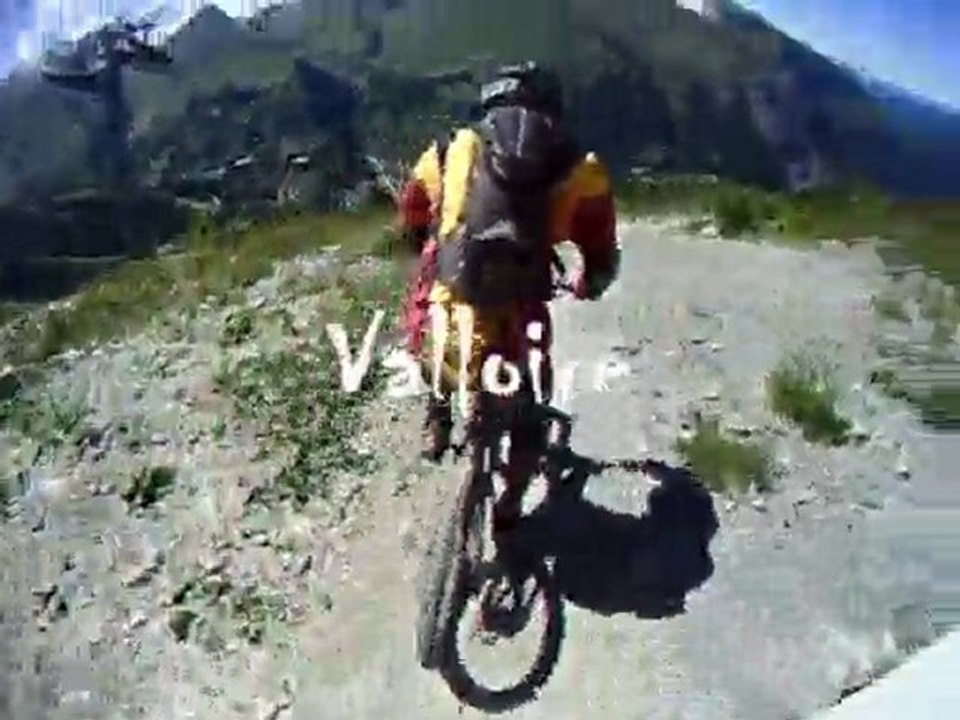 vtt dh punky tchouk a valloire