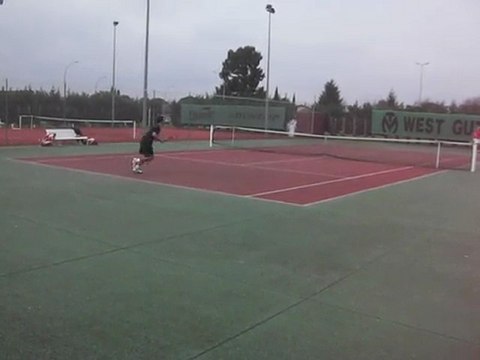 Bruguières saint-sauveur match N°1 - coup droit