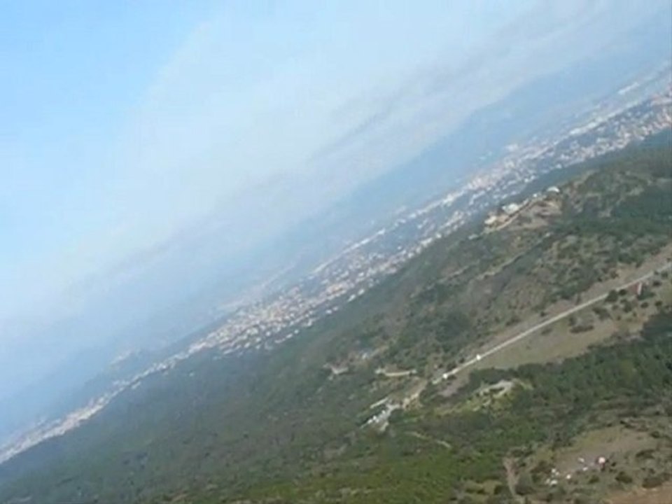 Vol en caméra embarquée au Cap Sicié Samedi 23 Janvier 2010