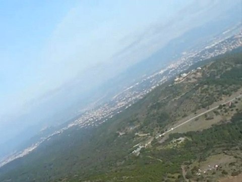 Vol en caméra embarquée au Cap Sicié Samedi 23 Janvier 2010