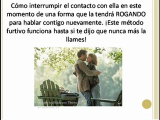 como recuperar a la mujer que amas